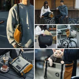 Rhinowalk Folding Bike Basket 17L/24L Handlebar Bag Pet Carrier Luggage Travel Outdoor Casual Shopping Bag For Brompton & Dahon