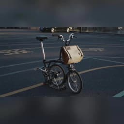 Rhinowalk Folding Bike Basket 17L/24L Handlebar Bag Pet Carrier Luggage Travel Outdoor Casual Shopping Bag For Brompton & Dahon