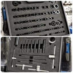 LEBYCLE MTB Road Bicycle Hub Bearing Install Tool Bike Hub Bearing Press Set Bike Hub Freehub BB Bearing Installation Tools