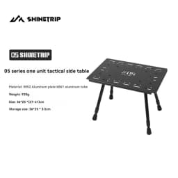 SHINETRIP IGT Portable Folding Table Multifunction Expanded Foldable Camp Table for Camping Hiking Picnic Tool