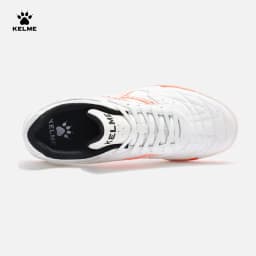 Kelme Indoor Football Shoes Adult Flat Sole Youth Match Five-a-side Training Soccer Cleats Men's Futsal Sneakers