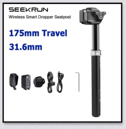 SEEKRUN S7 MTB Wireless Seatpost 30.9 31.6mm Electric Control Mountain Bicycle Seat Post 120 150 175mm Travel Dropper Seatpost