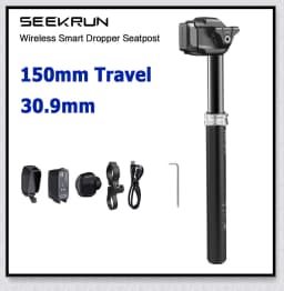 SEEKRUN S7 MTB Wireless Seatpost 30.9 31.6mm Electric Control Mountain Bicycle Seat Post 120 150 175mm Travel Dropper Seatpost