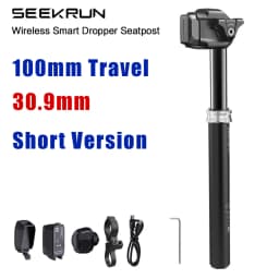 SEEKRUN S7 MTB Wireless Seatpost 30.9 31.6mm Electric Control Mountain Bicycle Seat Post 120 150 175mm Travel Dropper Seatpost