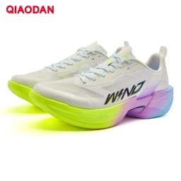 QIAODAN WIND 4PRO Carbon Plate Marathon Shoes Men Professional Racing Sneakers 2026 Breathable Running Sports Shoes QDB023262291