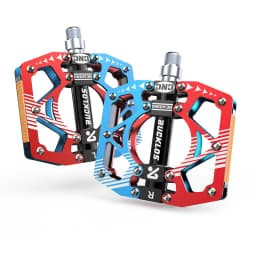 BUCKLOS Bicycle Pedal CNC Aluminium Non-Slip MTB Pedals Ultralight Mountain Bike Cycling Sealed Bearing Pedals Cycling Parts