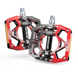 BUCKLOS Bicycle Pedal CNC Aluminium Non-Slip MTB Pedals Ultralight Mountain Bike Cycling Sealed Bearing Pedals Cycling Parts