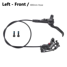 Oil Pressure Brake Lever Caliper Front Rear Alloy Mountain Bike Parts 4 Piston MTB Bicycle Hydraulic Disc Brake Set