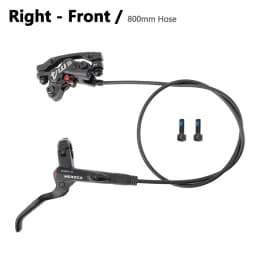 Oil Pressure Brake Lever Caliper Front Rear Alloy Mountain Bike Parts 4 Piston MTB Bicycle Hydraulic Disc Brake Set