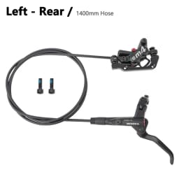 Oil Pressure Brake Lever Caliper Front Rear Alloy Mountain Bike Parts 4 Piston MTB Bicycle Hydraulic Disc Brake Set