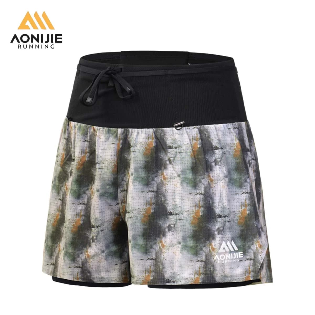 AONIJIE FW6257 Women's Shorts Trail Running Waist Bag Pants Breathable Lightweight Extended Liner for Outdoor Hiking Fitness