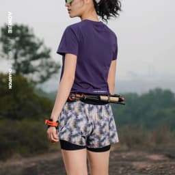 AONIJIE FW6257 Women's Shorts Trail Running Waist Bag Pants Breathable Lightweight Extended Liner for Outdoor Hiking Fitness