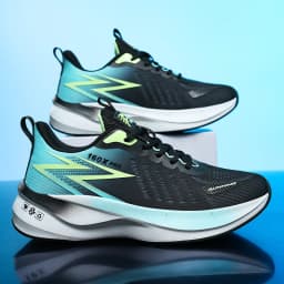 Brand Men's Carbon Plate Running Shoes Soft Cushion Shock Absorbing Sports Shoes Unisex Sneakers Light Anti-Slip Training Shoes