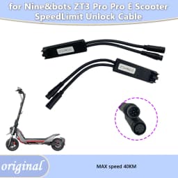 Electric Scooter Parts For Ninebots ZT3 Pro EU DE Version Speed Limit Unlock Cable Max 40kmh Quick Release Controller Accessory