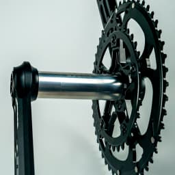 ZRACE RX Road Crankset Features High-Strength Hollow Aluminum Alloy Crank. Compatible with 2x10/2x11/2x12-Speed Drivetrains. Ava