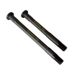 Summer Sky 27-32g Ultralight Carbon Thru Axle (12mm Front/Rear), 1050KG+ Strength, Customizable for Road/Gravel Bikes