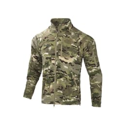 Men's Fleece Jacket Autumn Winter Warm Stand Collar Sweater Coat Liner Outdoor Sports Hiking Tactical Jacket Climbing Clothing