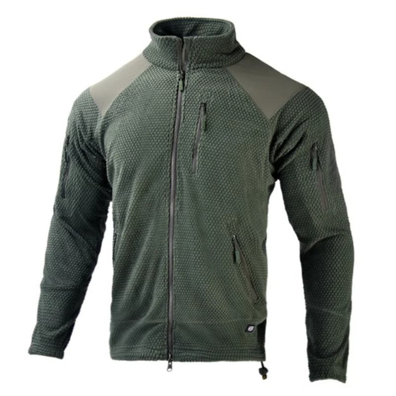 Men's Fleece Jacket Autumn Winter Warm Stand Collar Sweater Coat Liner Outdoor Sports Hiking Tactical Jacket Climbing Clothing