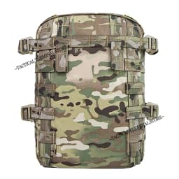 MOLLE Hydration & Helmet Bag 3L Water GP Backpack for Tactical Plate Carrier CPC AVS Vest Back Accessories Gear Expand Pouch