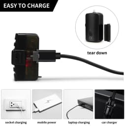 Portable Electric Camping Shower Rechargeable Waterproof Shower Pump For Outdoor Hiking Swimming Climbing Pet Car Clean
