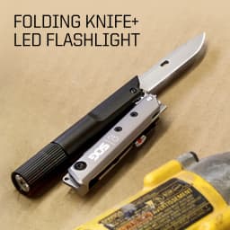 SOG BATON Q2 4 in 1 Multifunctional Tactical Pen Mini Pocket Tools EDC Compact Multi-Tool LED Flashlight Outdoor Survival Tools