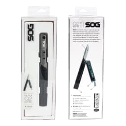 SOG BATON Q2 4 in 1 Multifunctional Tactical Pen Mini Pocket Tools EDC Compact Multi-Tool LED Flashlight Outdoor Survival Tools