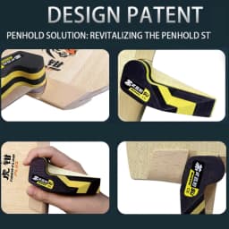 Original SANWEI Table Tennis Blade Su Style Tiger Claw Plus Series Penhold Racket Ping Pong Blade Professional Ping Pong Paddles