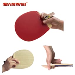 Original SANWEI Table Tennis Blade Su Style Tiger Claw Plus Series Penhold Racket Ping Pong Blade Professional Ping Pong Paddles
