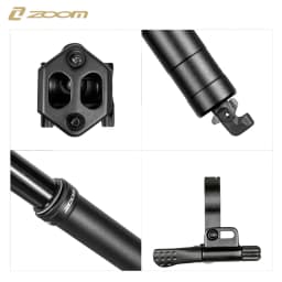 ZOOM NEW Bicycle Dropper Seatpost - 31.6/30.9mm Diameter, 150/200mm Travel, 7075 Aluminum Alloy, Internal Routing, Lightweight