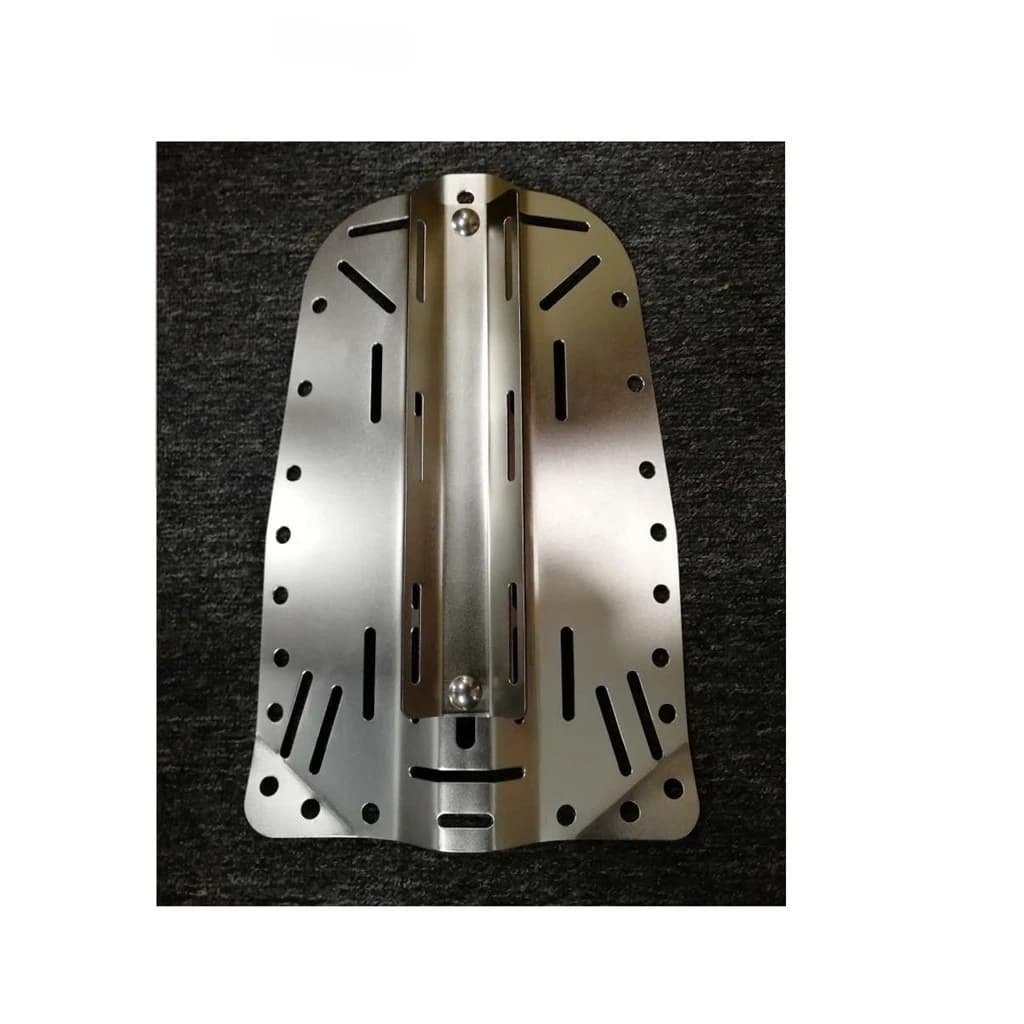 1 Set Heavy Duty 316 Stainless Steel Single Tank Adapter for Scuba Dive Backplate