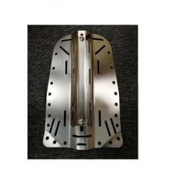 1 Set Heavy Duty 316 Stainless Steel Single Tank Adapter for Scuba Dive Backplate