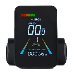 F3【UART2】Turn On The NFC Mountain Electric Bike Digital LCD Display Electric Scooter Speedometer Cycling Accessories Bicycle