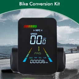 F3【UART2】Turn On The NFC Mountain Electric Bike Digital LCD Display Electric Scooter Speedometer Cycling Accessories Bicycle