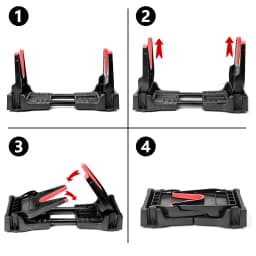 Tactical H-Shaped Rifle Rest Airsoft Display Compact Range Storage Gun Rack Holder Bench Rest for Maintenance And Clean