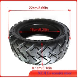 Good Wear Resistance 80/60-6 Vacuum Tires Are Suitable for Electric Scooters, Go Karts, ATV Four-Wheel Vacuum Tubeless Tires
