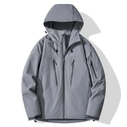 JNLN Unisex Rain Coat Hiking Camping Trekking Mountaineering Waterproof Jackets Men Women Outdoor Sporty Windproof Windbreaker