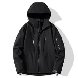 JNLN Unisex Rain Coat Hiking Camping Trekking Mountaineering Waterproof Jackets Men Women Outdoor Sporty Windproof Windbreaker