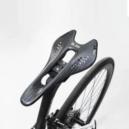 Gelu 55g Ultra-light Full Carbon Fiber Bicycle Saddle - Hollow, Breathable, Ergonomic for MTB & Highway Bikes