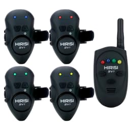 Hirisi Fishing Bait Alarm Set With Portable Case Luminous Fishing Bite Indicator Carp SV1 Fising Accessories