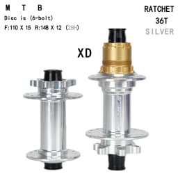 MTB Bike Hub 28H 36T Alloy Boost 110/148mm 6 Colors Lightweight 140g Front Hub XD HG MS Freewheel Front Rear Hub Cycling Parts
