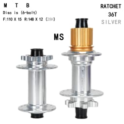 MTB Bike Hub 28H 36T Alloy Boost 110/148mm 6 Colors Lightweight 140g Front Hub XD HG MS Freewheel Front Rear Hub Cycling Parts