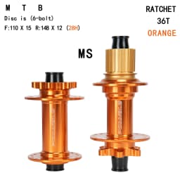 MTB Bike Hub 28H 36T Alloy Boost 110/148mm 6 Colors Lightweight 140g Front Hub XD HG MS Freewheel Front Rear Hub Cycling Parts