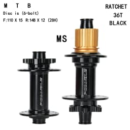 MTB Bike Hub 28H 36T Alloy Boost 110/148mm 6 Colors Lightweight 140g Front Hub XD HG MS Freewheel Front Rear Hub Cycling Parts