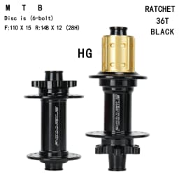 MTB Bike Hub 28H 36T Alloy Boost 110/148mm 6 Colors Lightweight 140g Front Hub XD HG MS Freewheel Front Rear Hub Cycling Parts