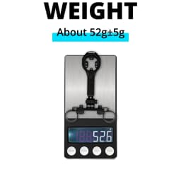 ULLICYC Aluminium Bike Computer Mount for Vision TFE Metron Pro Triathlon TT Handlebar for GOPRO Garmin Wahoo Bryton IGPS