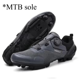 2026 Men Cycling Shoes Professional MTB Road SPD Sneakers Bike Flat Racing for Men Breathable Mountain Biking Footwear Antiskid