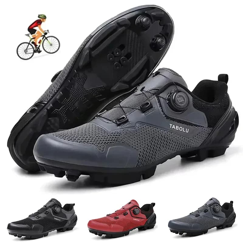 2026 Men Cycling Shoes Professional MTB Road SPD Sneakers Bike Flat Racing for Men Breathable Mountain Biking Footwear Antiskid
