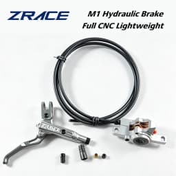 ZRACE M1 X2 / X4 Mountain Bike Hydraulic Brake, MTB Oil Pressure Disc Brake Set, Front and Rear MTB Brake, Full CNC Lightweight