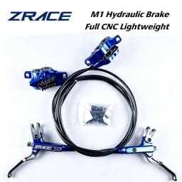 ZRACE M1 X2 / X4 Mountain Bike Hydraulic Brake, MTB Oil Pressure Disc Brake Set, Front and Rear MTB Brake, Full CNC Lightweight