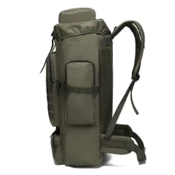 Oxford Cloth Outdoor Backpack Camouflage Hiking Tactical Double Shoulder Backpack Mountaineering Bag for Men Camping and Travel